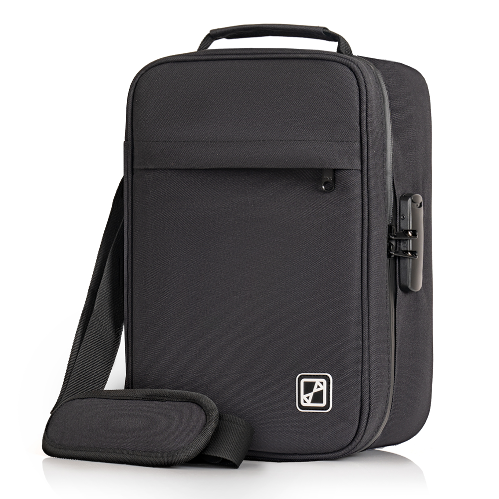 Extra Large Smell Proof Bag, built with 100% active carbon fiber and premium water resistant YKK zippers. Perfect Bag to store all your herbs, spices, tea, flowers.