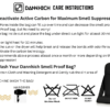 Smell Proof Bag with Lock, Smell proof Stash bag